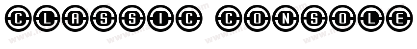 Classic Console Regular字体转换